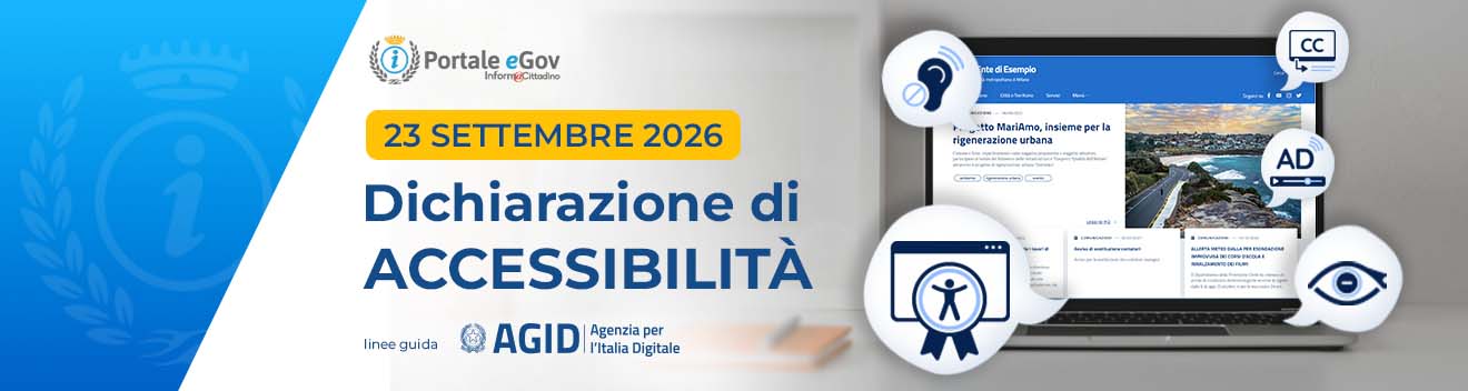 Dichiarazione accessibilità 2026